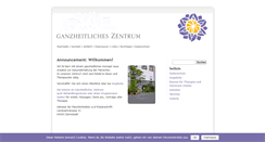 Desktop Screenshot of ganzheitliches-zentrum.de